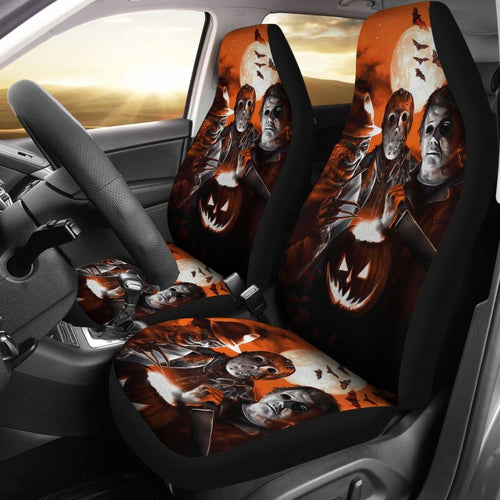 Jason Voorhees Freddy Krueger Michael Myers Horror Car Seat Covers Universal Fit 103530 - CarInspirations
