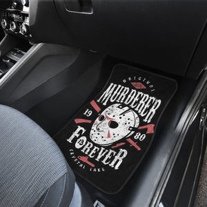 Jason Voorhees Friday The 13th Car Floor Mats Movie Fan Gift Universal Fit 103530 - CarInspirations