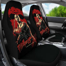 Load image into Gallery viewer, Jason Voorhees Friday The 13th Car Seat Covers Movie Fan Gift Universal Fit 103530 - CarInspirations