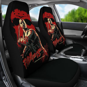 Jason Voorhees Friday The 13th Car Seat Covers Movie Fan Gift Universal Fit 103530 - CarInspirations