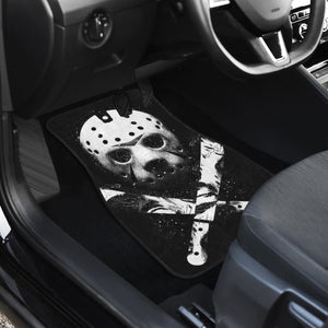 Jason Voorhees Horror Film Fan Gift Car Floor Mats Universal Fit 210212 - CarInspirations