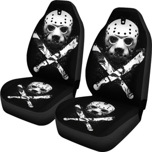 Jason Voorhees Horror Film Fan Gift Car Seat Cover Universal Fit 210212 - CarInspirations