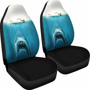 Jaws Shark Movie Car Seat Covers Universal Fit 053012 - CarInspirations