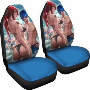 Jellal Erza Bikini Fairy Tail Car Seat Covers Universal Fit 051312 - CarInspirations