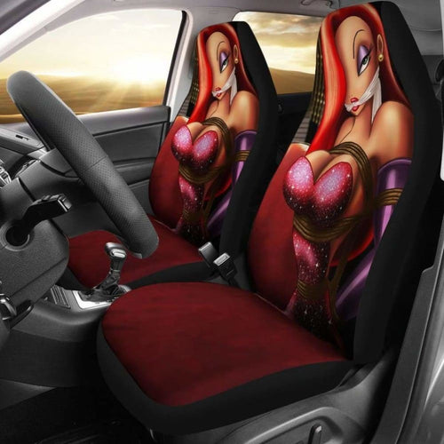 Jessica Rabbit Big Boobs Car Seat Covers Universal Fit 051012 - CarInspirations