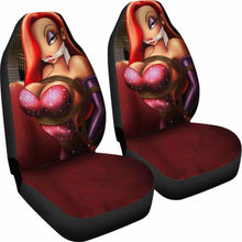 Load image into Gallery viewer, Jessica Rabbit Big Boobs Car Seat Covers Universal Fit 051012 - CarInspirations