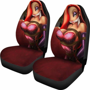 Jessica Rabbit Car Seat Covers 100421 Universal Fit - CarInspirations
