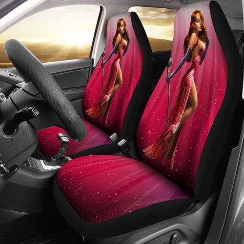 Jessica Rabbit Car Seat Covers 100421 Universal Fit - CarInspirations