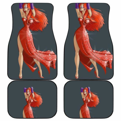 Jessica Rabbit Dancing Car Floor Mats Universal Fit 051012 - CarInspirations