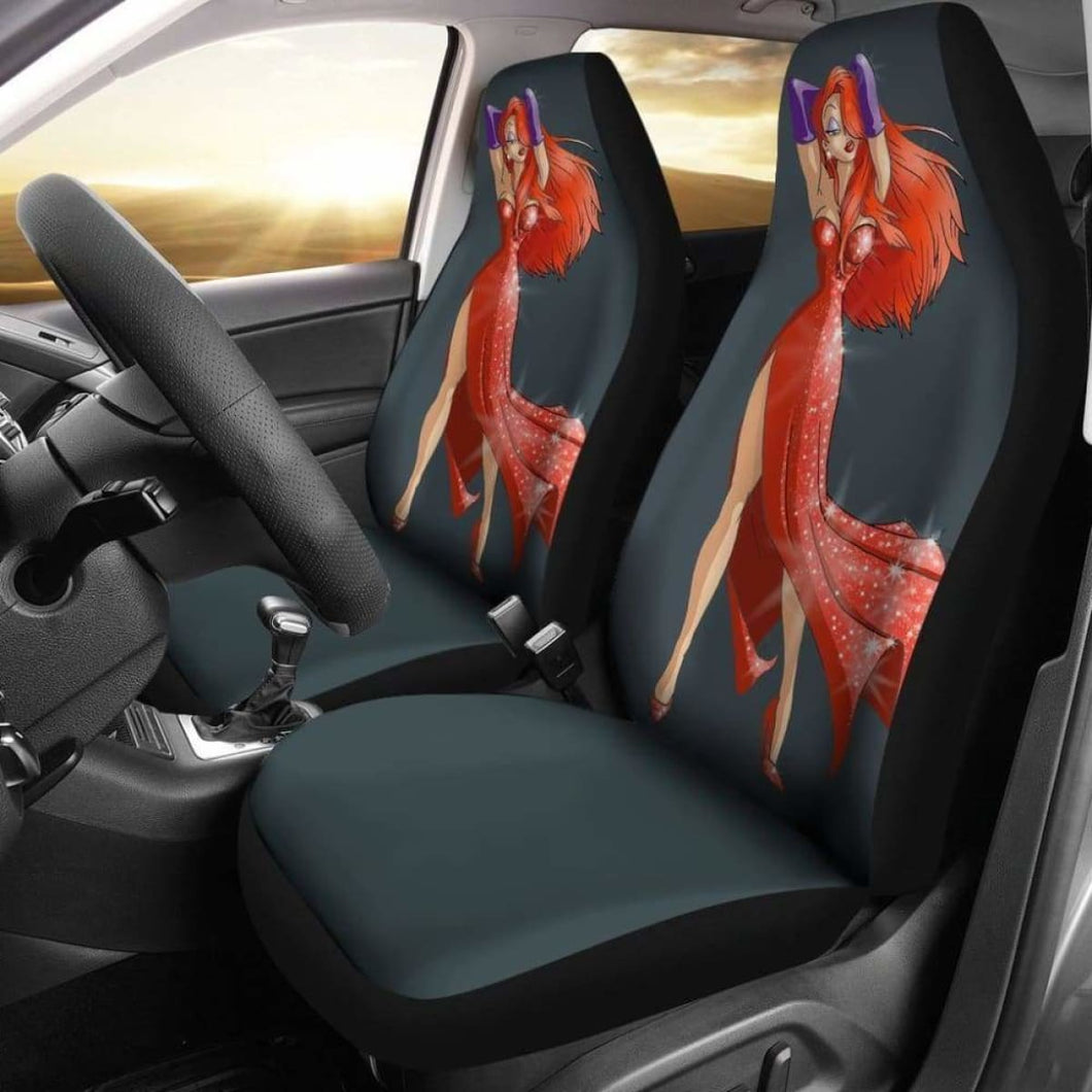 Jessica Rabbit Sexy Girl Car Seat Covers Universal Fit 051012 - CarInspirations