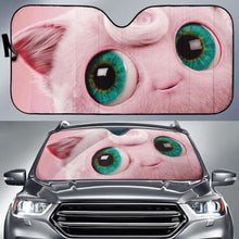 Load image into Gallery viewer, Jigglypuff Detective Pikachu Pokemon Auto Sun Shades 918b Universal Fit - CarInspirations