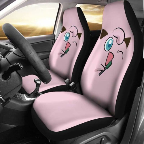Jigglypuff Pokemon Car Seat Covers Universal Fit 051312 - CarInspirations