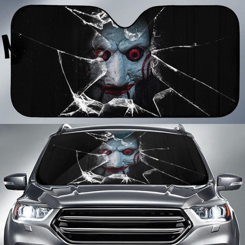 Jigsaw Car Auto Sun Shade Broken Glass Style Universal Fit 174503 - CarInspirations