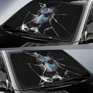 Jigsaw Car Auto Sun Shade Broken Glass Style Universal Fit 174503 - CarInspirations