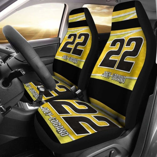 Joey Logano Car Seat Covers Universal Fit 051012 - CarInspirations