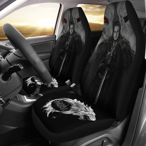 John Snow Car Seat Cover For Fan Game Of Thrones Ss8 Lt04 Universal Fit 225721 - CarInspirations