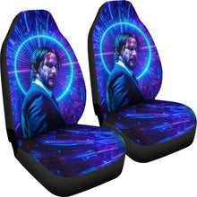 Load image into Gallery viewer, John Wick Gun Art 2020 Seat Covers 1 Amazing Best Gift Ideas 2020 Universal Fit 090505 - CarInspirations