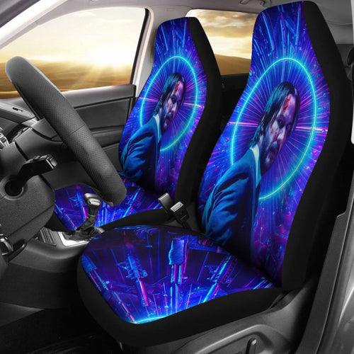 John Wick Gun Art 2020 Seat Covers 1 Amazing Best Gift Ideas 2020 Universal Fit 090505 - CarInspirations