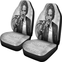 Load image into Gallery viewer, John Wick Gun Art 2020 Seat Covers Amazing Best Gift Ideas 2020 Universal Fit 090505 - CarInspirations