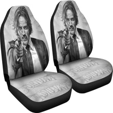 Load image into Gallery viewer, John Wick Gun Art 2020 Seat Covers Amazing Best Gift Ideas 2020 Universal Fit 090505 - CarInspirations