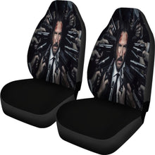 Load image into Gallery viewer, John Wick Gun Poster Art 2020 Seat Covers Amazing Best Gift Ideas 2020 Universal Fit 090505 - CarInspirations