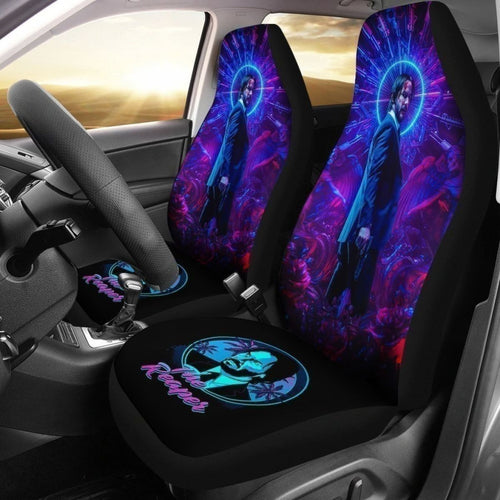 John Wick The Reaper Car Seat Covers Fan Gift Universal Fit 194801 - CarInspirations