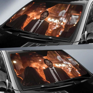 John Wick Walking Auto Sun Shades 918b Universal Fit - CarInspirations