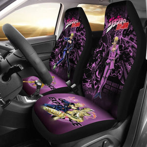 Jojo’S Bizarre Adventure Giorno Giovanna Car Seat Covers Universal Fit 194801 - CarInspirations