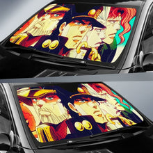 Load image into Gallery viewer, JoJo’s Bizarre Adventure Manga Car Sun Shades Universal Fit 210212 - CarInspirations
