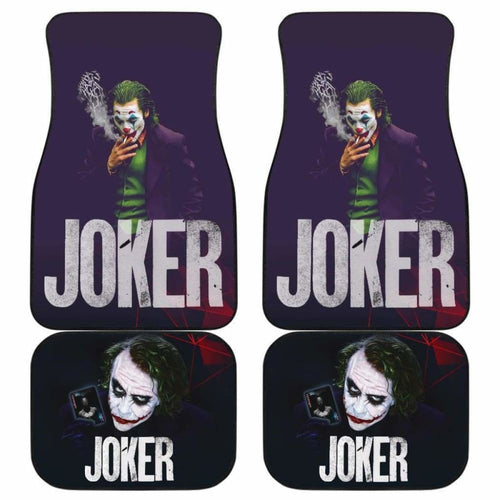 Joker 2 Movie Legends Car Floor Mats Universal Fit 051012 - CarInspirations