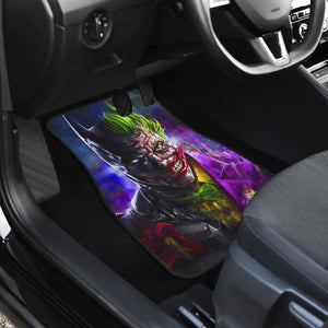 Joker And Batman Car Floor Mats Villains Movie Fan Gift H031120 Universal Fit 225311 - CarInspirations