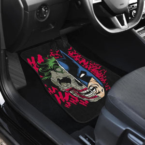 Joker And Batman Villains Car Floor Mats Movie Fan Gift H031120 Universal Fit 225311 - CarInspirations
