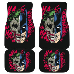 Joker And Batman Villains Car Floor Mats Movie Fan Gift H031120 Universal Fit 225311 - CarInspirations