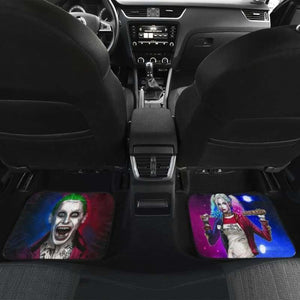 Joker And Harley Quinn Car Floor Mats Universal Fit 051912 - CarInspirations