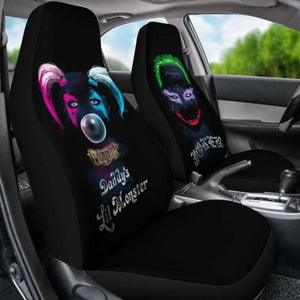 Joker And Harley Quinn Car Seat Covers Universal Fit 051312 - CarInspirations