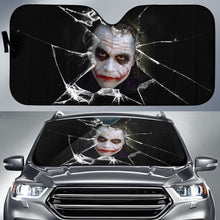 Load image into Gallery viewer, Joker Car Auto Sun Shade Broken Glass Style Windshield Universal Fit 174503 - CarInspirations