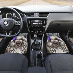 Joker Car Floor Mats Suicide Squad Movie Fan Gift Universal Fit 051012 - CarInspirations