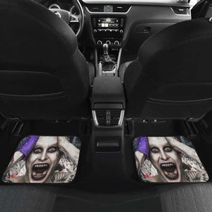 Joker Car Floor Mats Suicide Squad Movie Fan Gift Universal Fit 051012 - CarInspirations