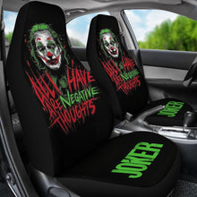 Load image into Gallery viewer, Joker Car Seat Covers Suicide Squad Movie Fan Gift H031020 Universal Fit 225311 - CarInspirations