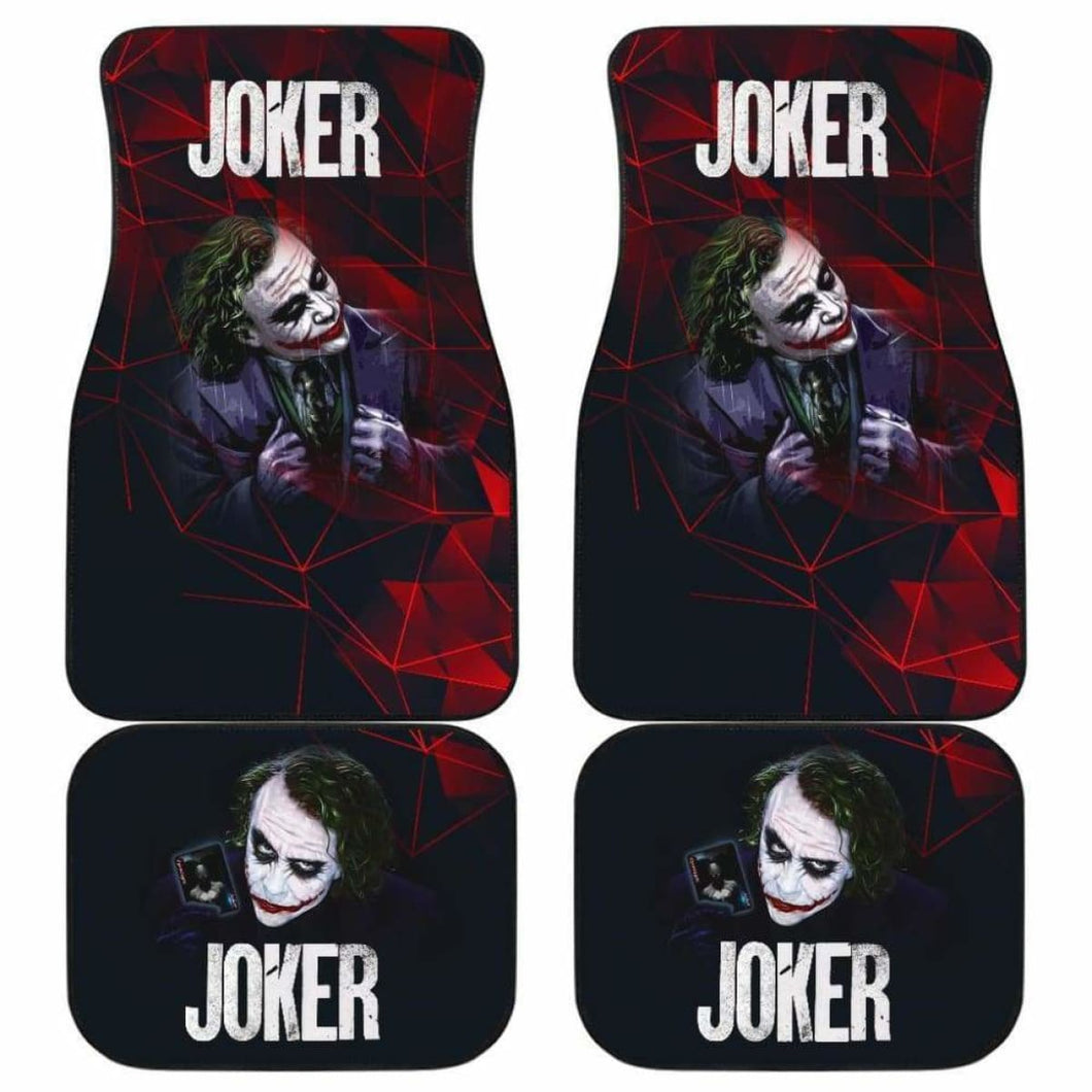 Joker Cards Death Car Floor Mats Universal Fit 051012 - CarInspirations