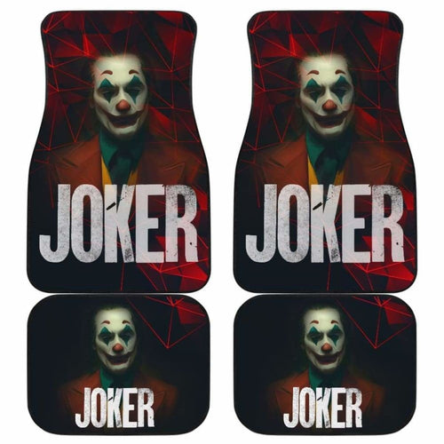 Joker Criminal Clown Blood Theme Car Floor Mats Universal Fit 051012 - CarInspirations