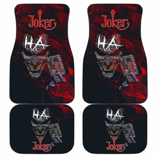 Joker Criminal Haha Sound Car Floor Mats Universal Fit 051012 - CarInspirations