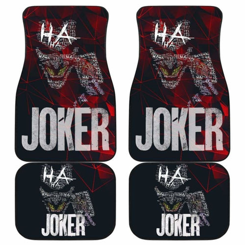Joker Evil Laugh Criminal Car Floor Mats Universal Fit 051012 - CarInspirations
