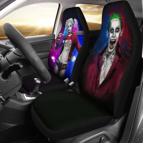 Joker Harley Quinn Car Seat Covers Universal Fit 051312 - CarInspirations
