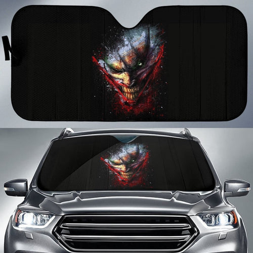 Joker Monster Sun Shade amazing best gift ideas 2020 Universal Fit 174503 - CarInspirations