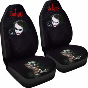 Joker New Supervillain Dc Comics Character Car Seat Covers 2 Universal Fit 051012 - CarInspirations