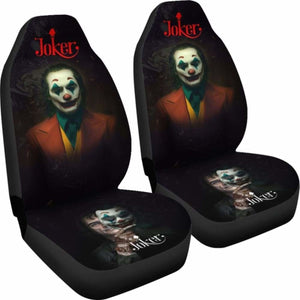 Joker New Supervillain Dc Comics Character Car Seat Covers 4 Universal Fit 051012 - CarInspirations