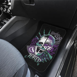 Joker Skull Car Floor Mats Suicide Squad Movie Fan Gift H031120 Universal Fit 225311 - CarInspirations