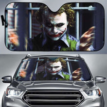 Load image into Gallery viewer, Joker Smile Sun Visor Auto Sun Shades 918b Universal Fit - CarInspirations