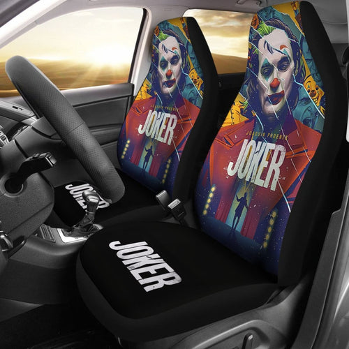 Joker Suicide Squad Car Seat Covers Movie Fan Gift H031020 Universal Fit 225311 - CarInspirations